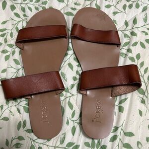 J crew sandals size 8